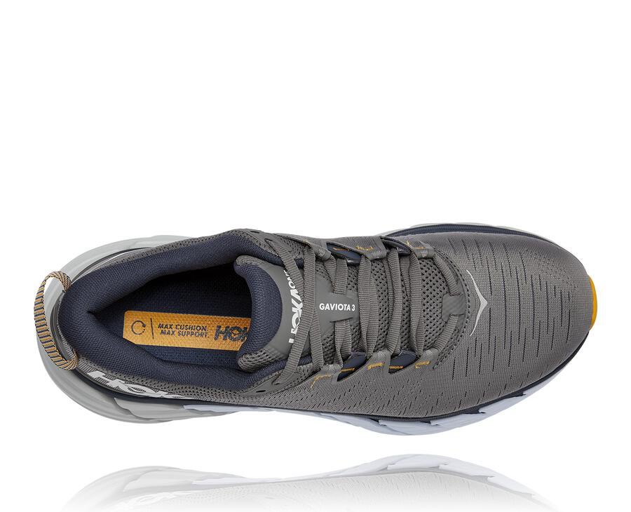 Tenis Hoka One One Hombre Grises - Gaviota 3 - YNEL42508